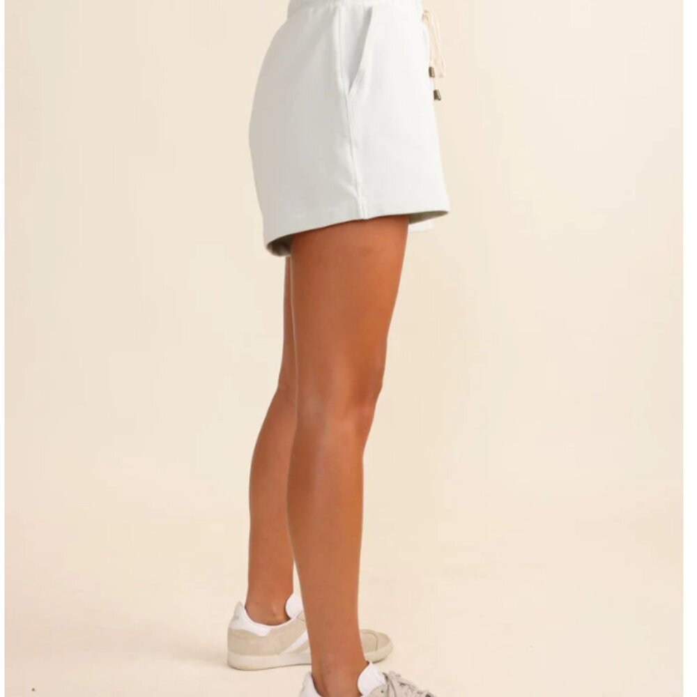 NWT Le Marais Orleans Top + Monroe Short Set β’ Sea Grass β’ Two-Piece Outfit - Picture 6 of 9